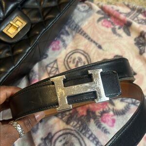 Hermes Tan Leather Belt